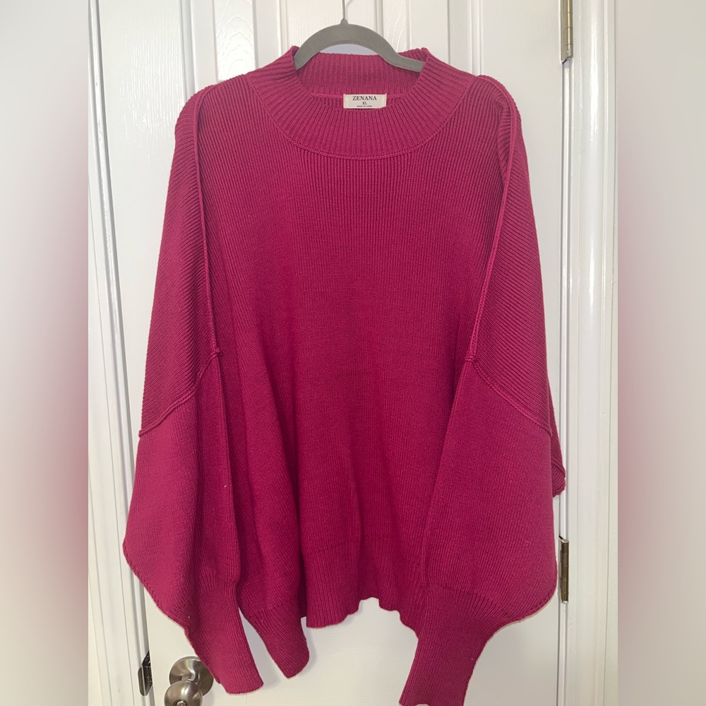 Pink sweater